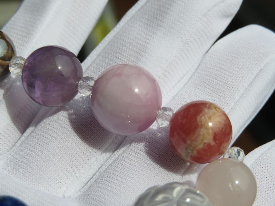 ラリマー★インカローズ✢多宝ブレス