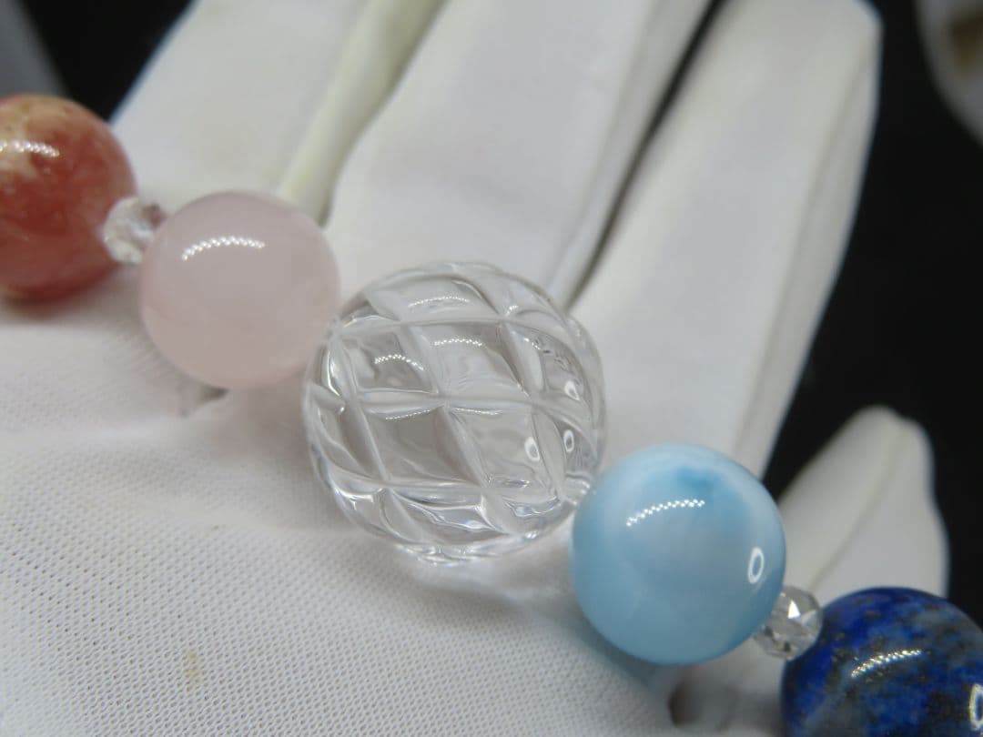 ラリマー★インカローズ✢多宝ブレス