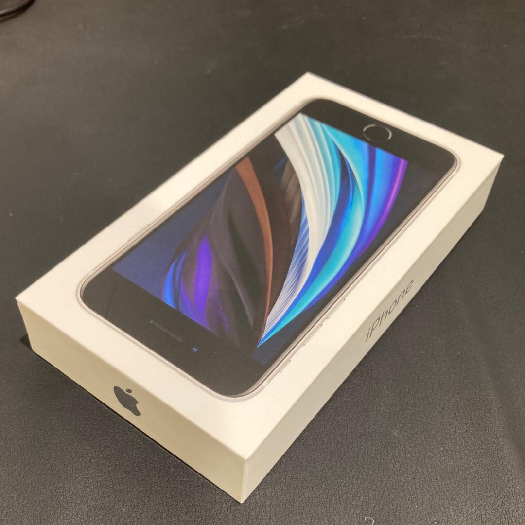 【動作正常】iPhoneSE 第2世代 128GB A2296 箱つき