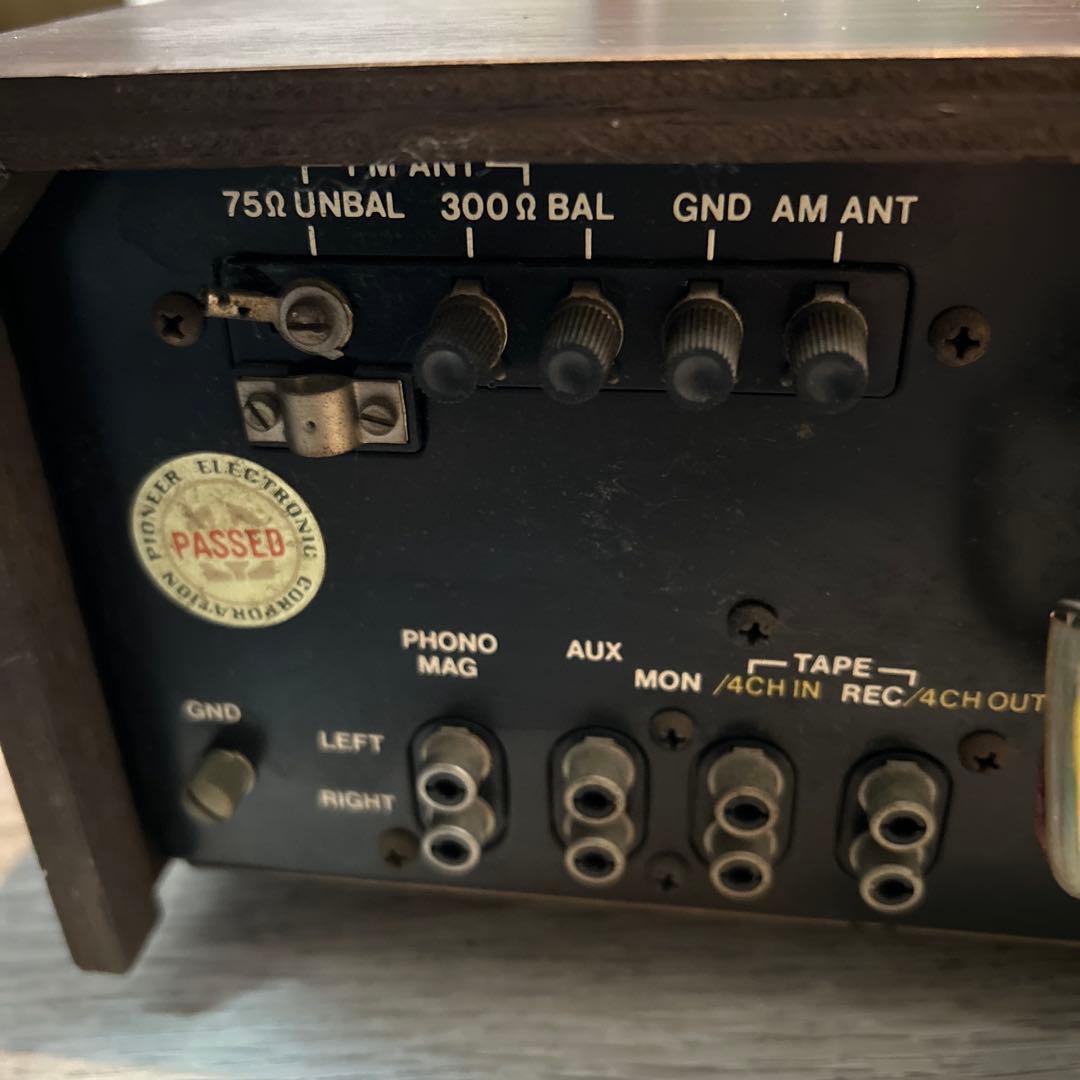 ジャンクPIONEER STEREO RECEIVER MODEL SX-414
