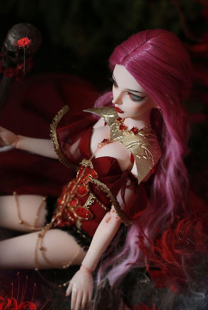 D116 bjd 1/4 ドール本体 Minifee　球体関節人形 ハンドメ