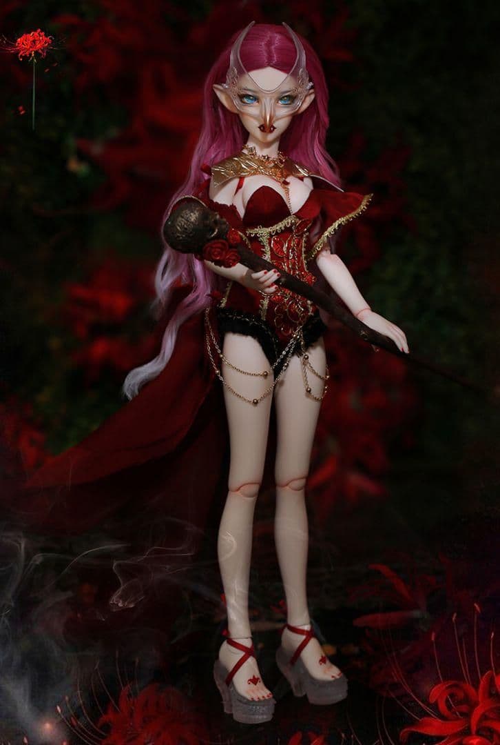 D116 bjd 1/4 ドール本体 Minifee　球体関節人形 ハンドメ