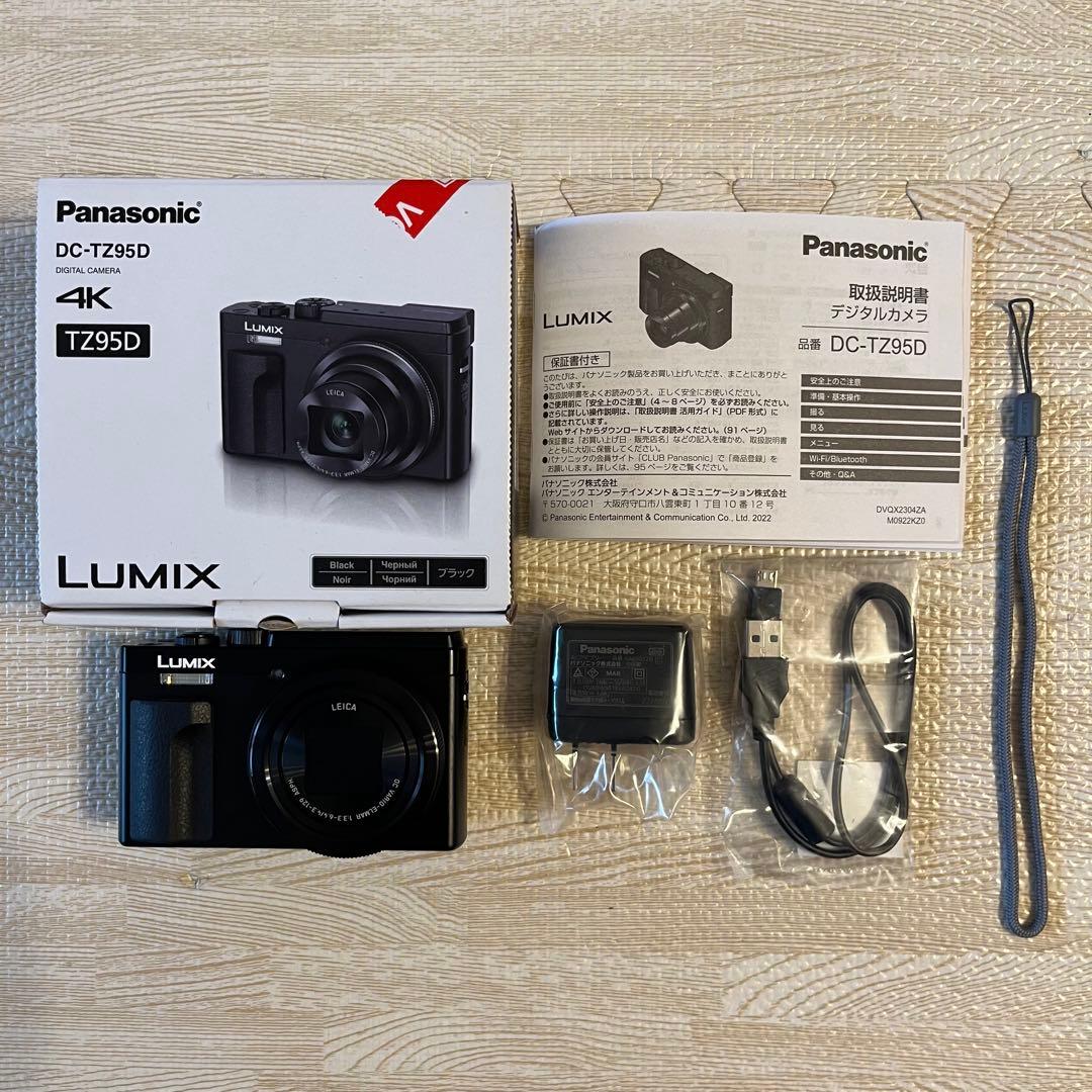 LUMIX DC-TZ95D 4Kコンパクトデジタルカメラ