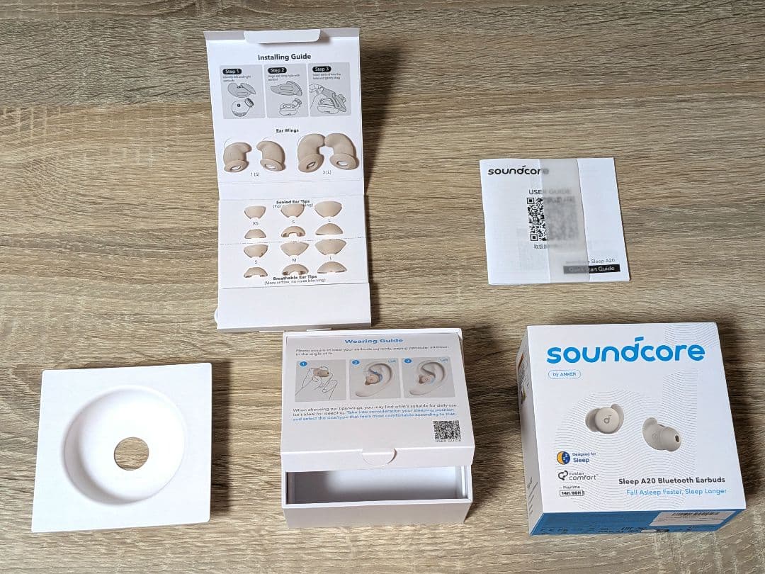 イヤホン Anker Sleep A20
