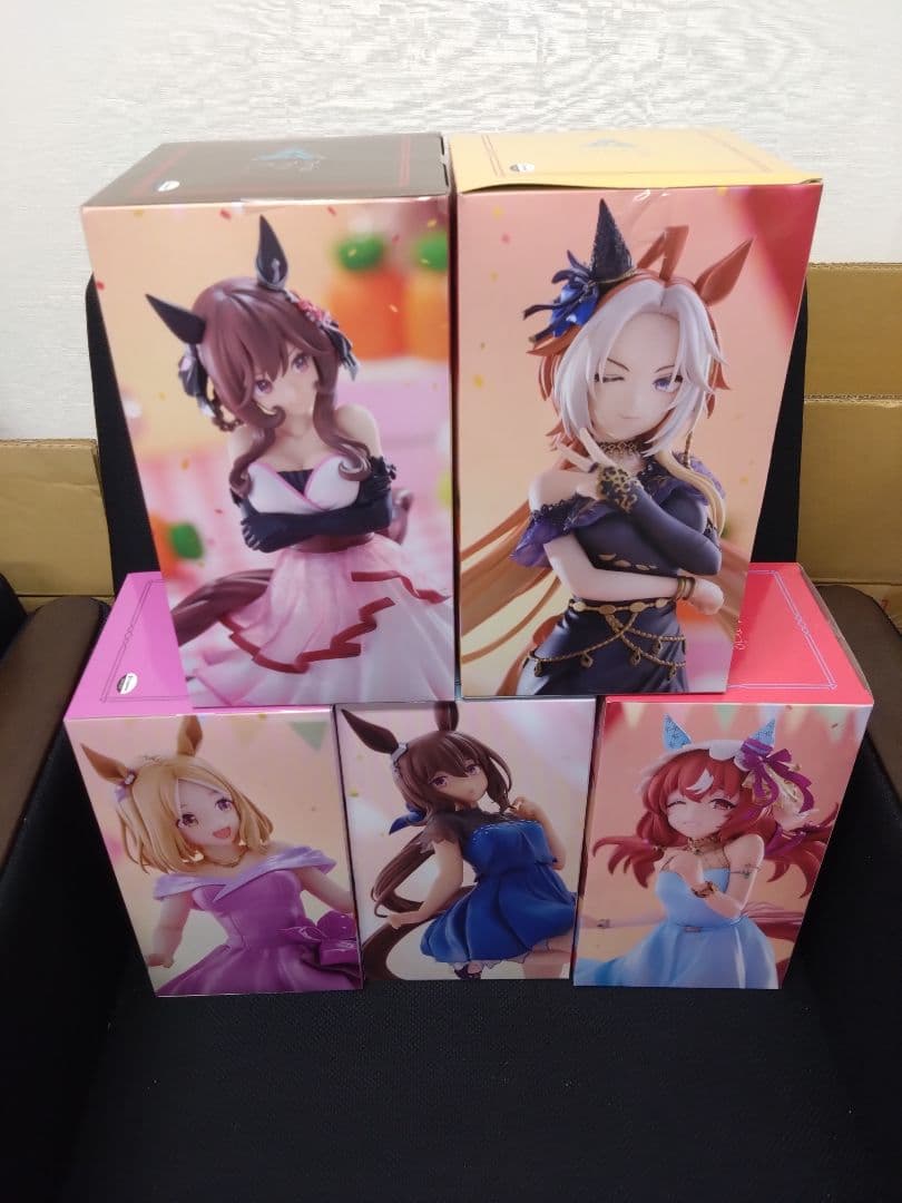 ラウンドワン限定　ウマ娘Trio-Try-iT Figure 5体セット