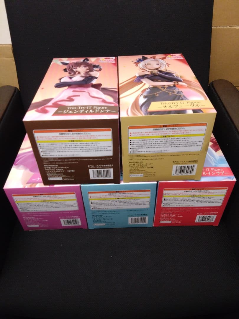 ラウンドワン限定　ウマ娘Trio-Try-iT Figure 5体セット