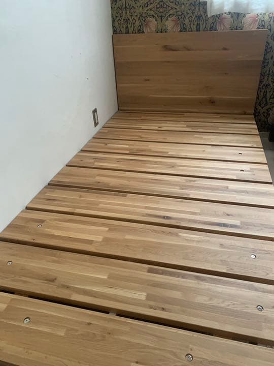 ベッドフレーム HIGHLANDER 木製ベースタイプ　送料込み