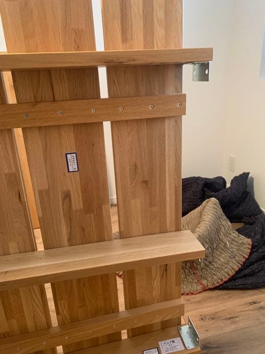 ベッドフレーム HIGHLANDER 木製ベースタイプ　送料込み