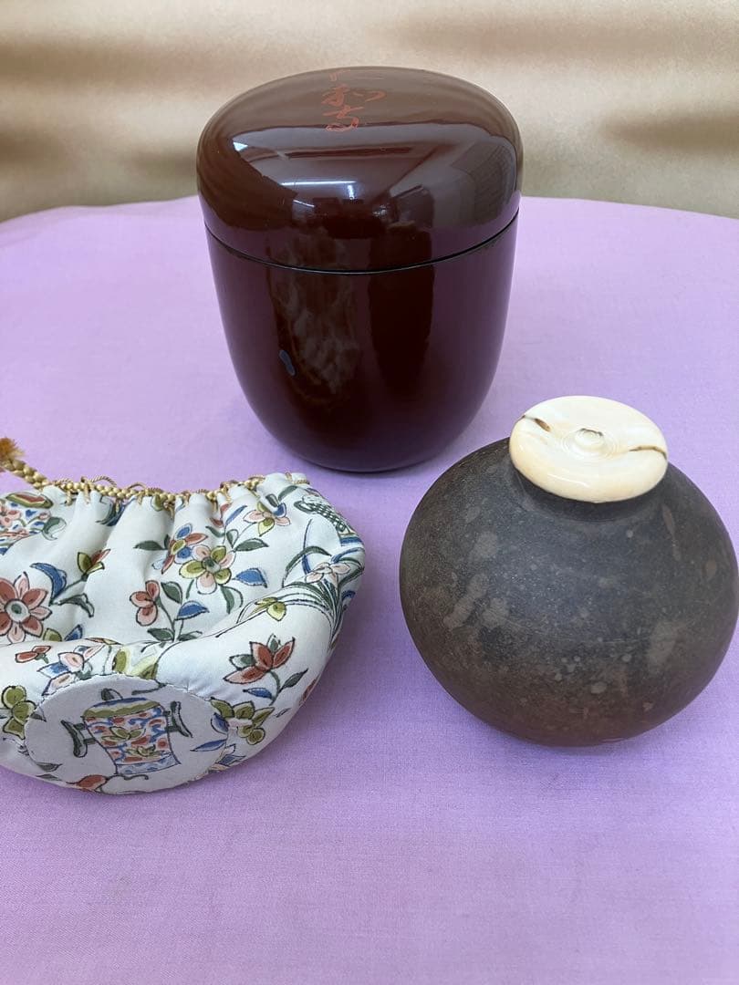 茶碗・茶入セット