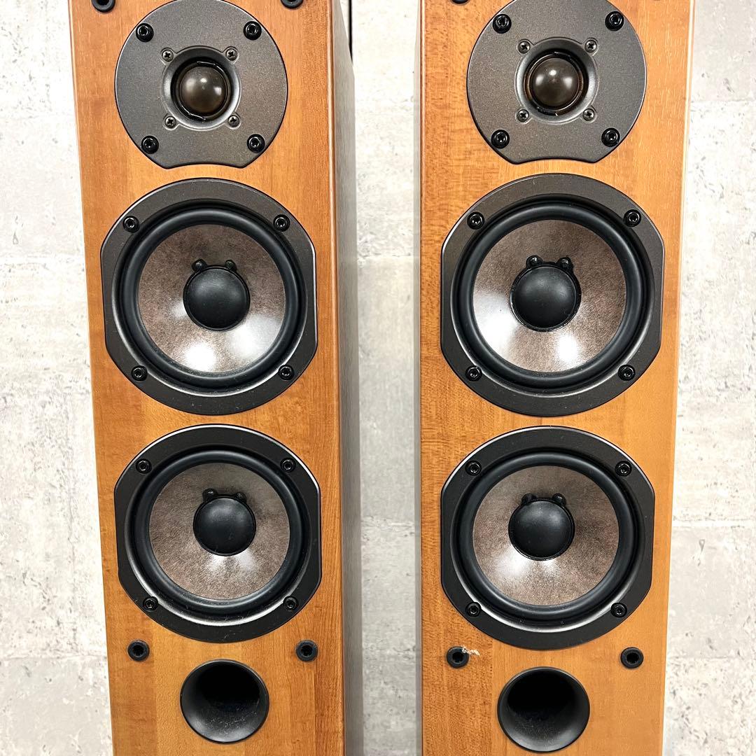 ONKYO D-307F　スピーカー トールボーイ型 　木目調