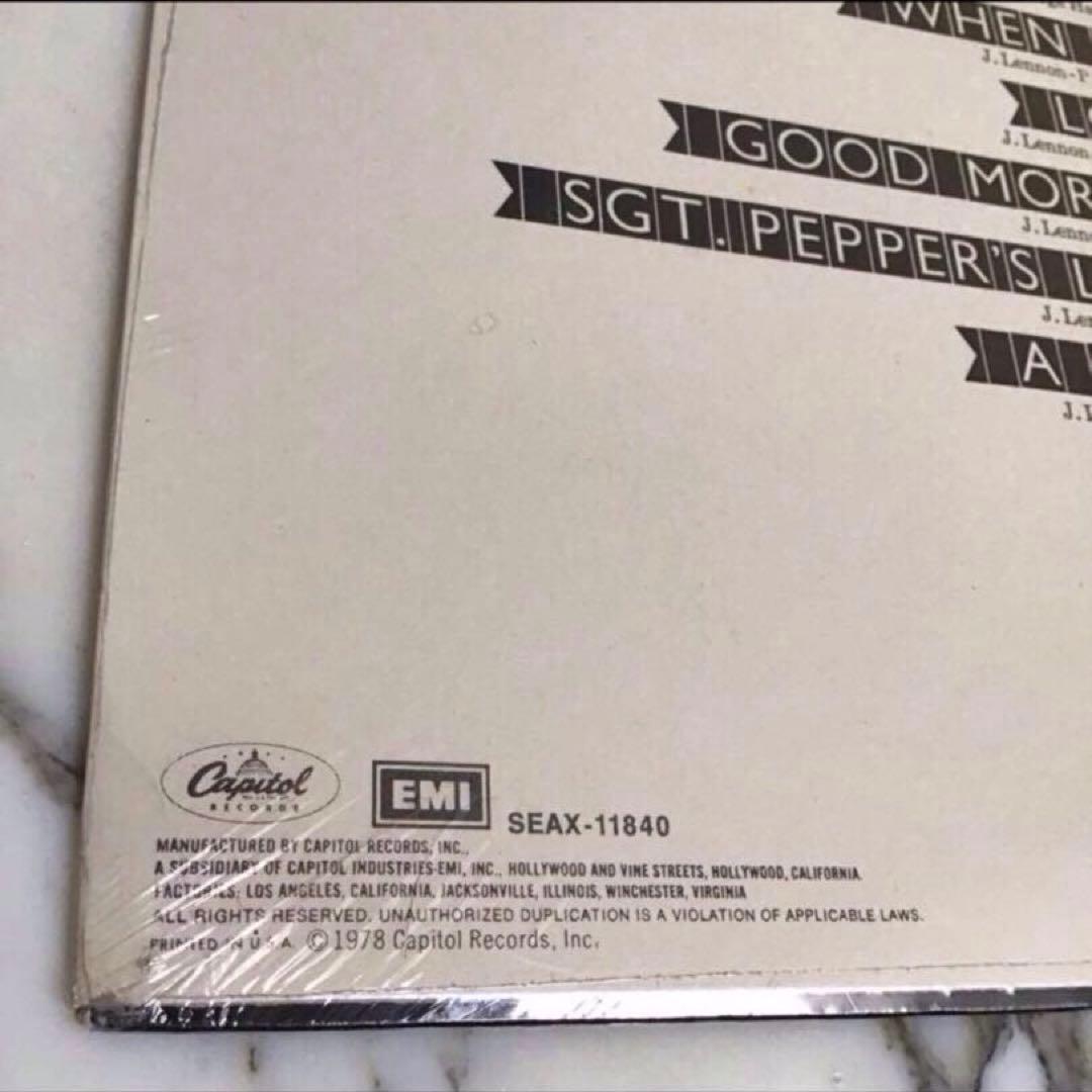 ビートルズ　ピクチャーレコード 1978年 アメリカ盤 新品未開封