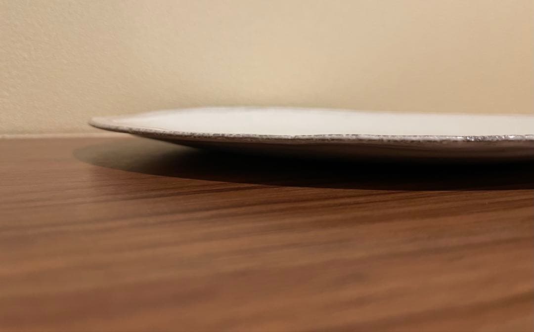 Astier de Villatte 30cmプレート 無地