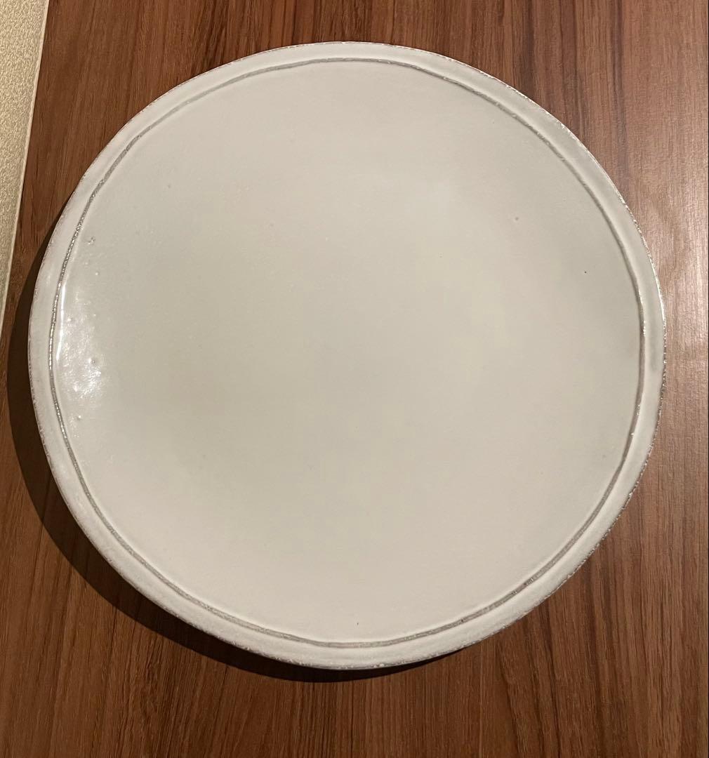 Astier de Villatte 30cmプレート 無地