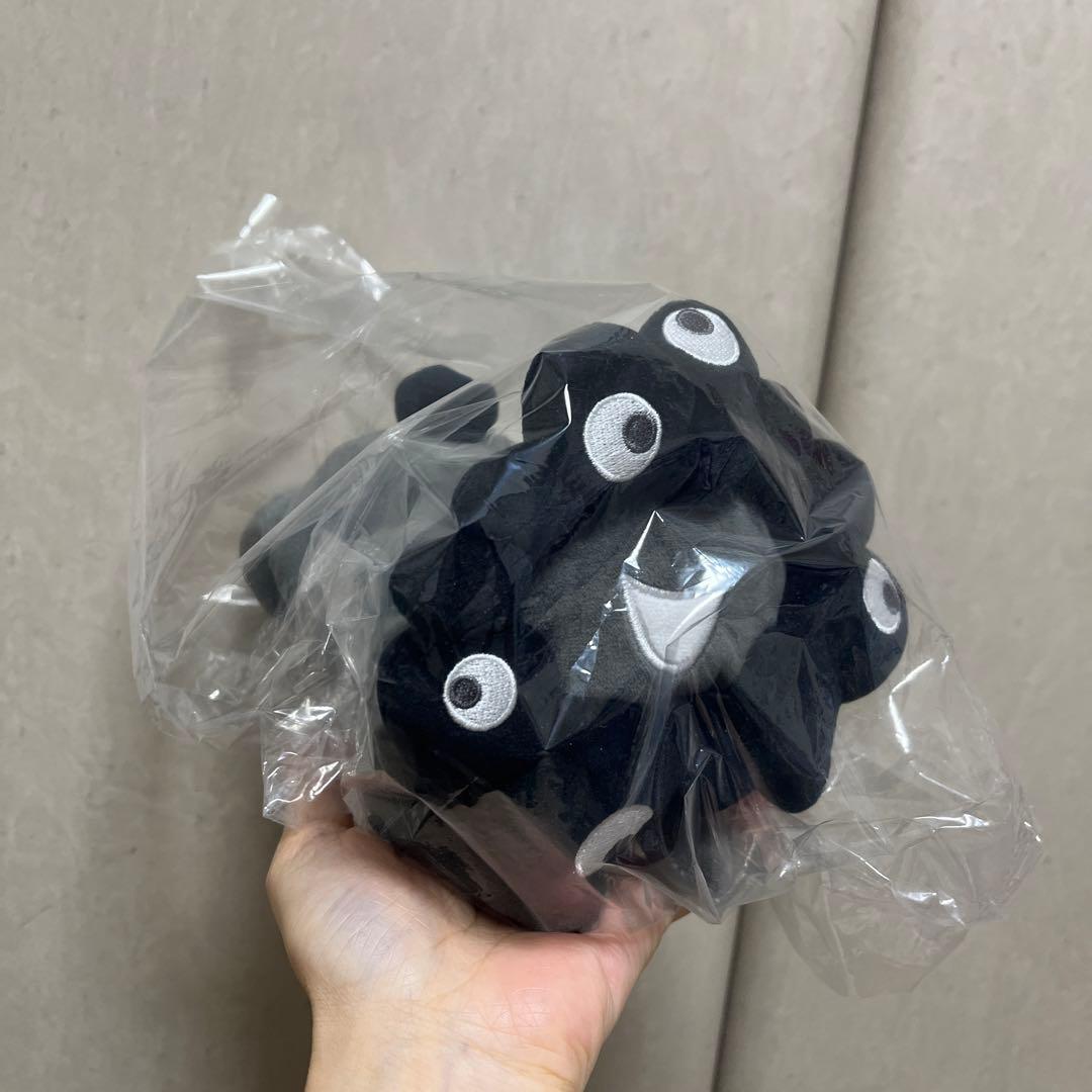 大阪関西万博　黒ミャクミャク　這型　ぬいぐるみ S　ブラック　這い型　寝転び