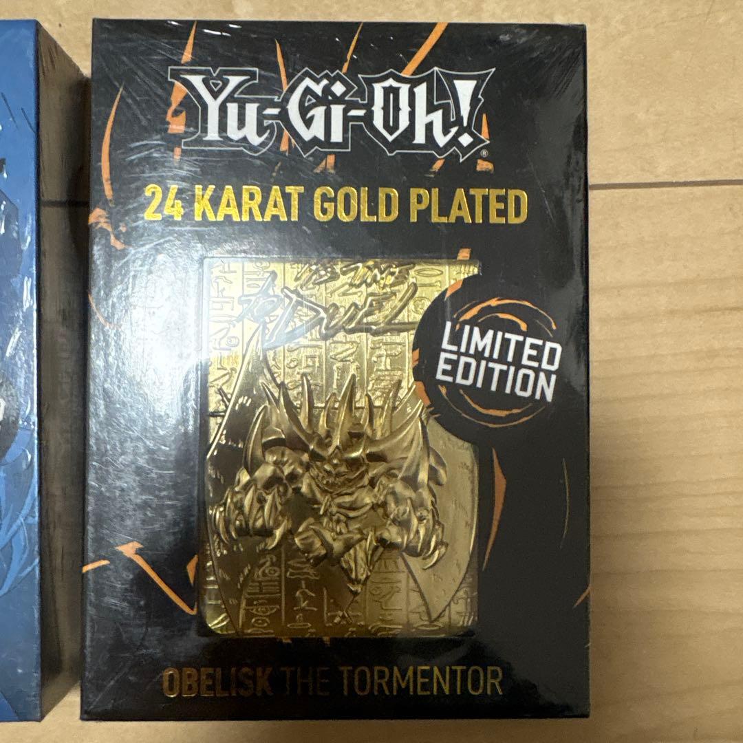 遊戯王 OCG 限定版 オベリスク・ザ・トーメンター 24金メッキ