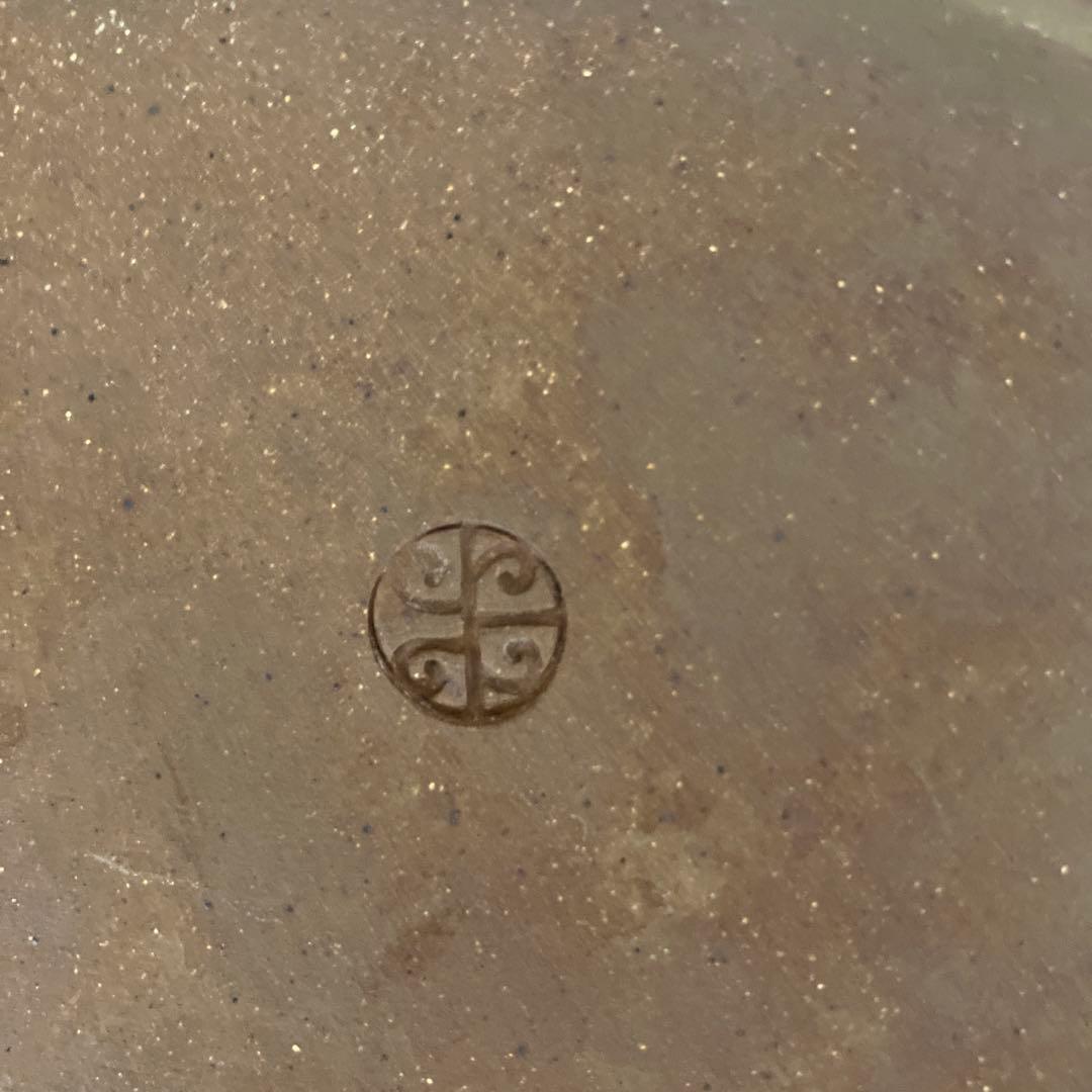 ウサギ絵柄のグレー楕円形皿5枚セット