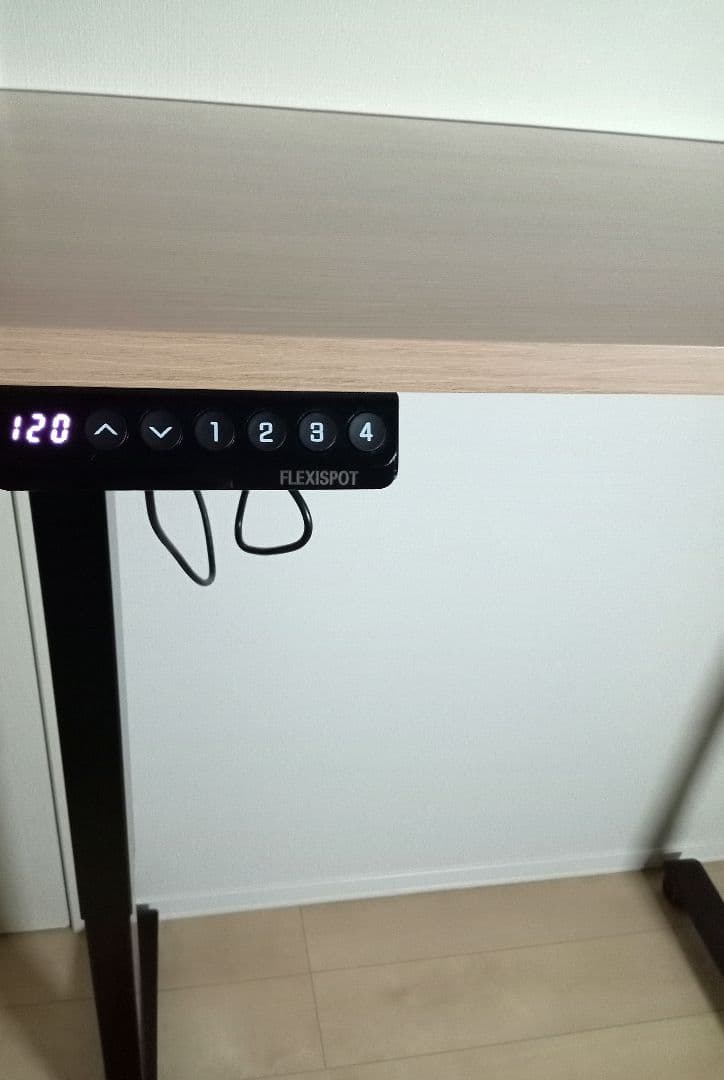 FLEXISPOT 電動昇降式デスク EF1 B キャスター付き