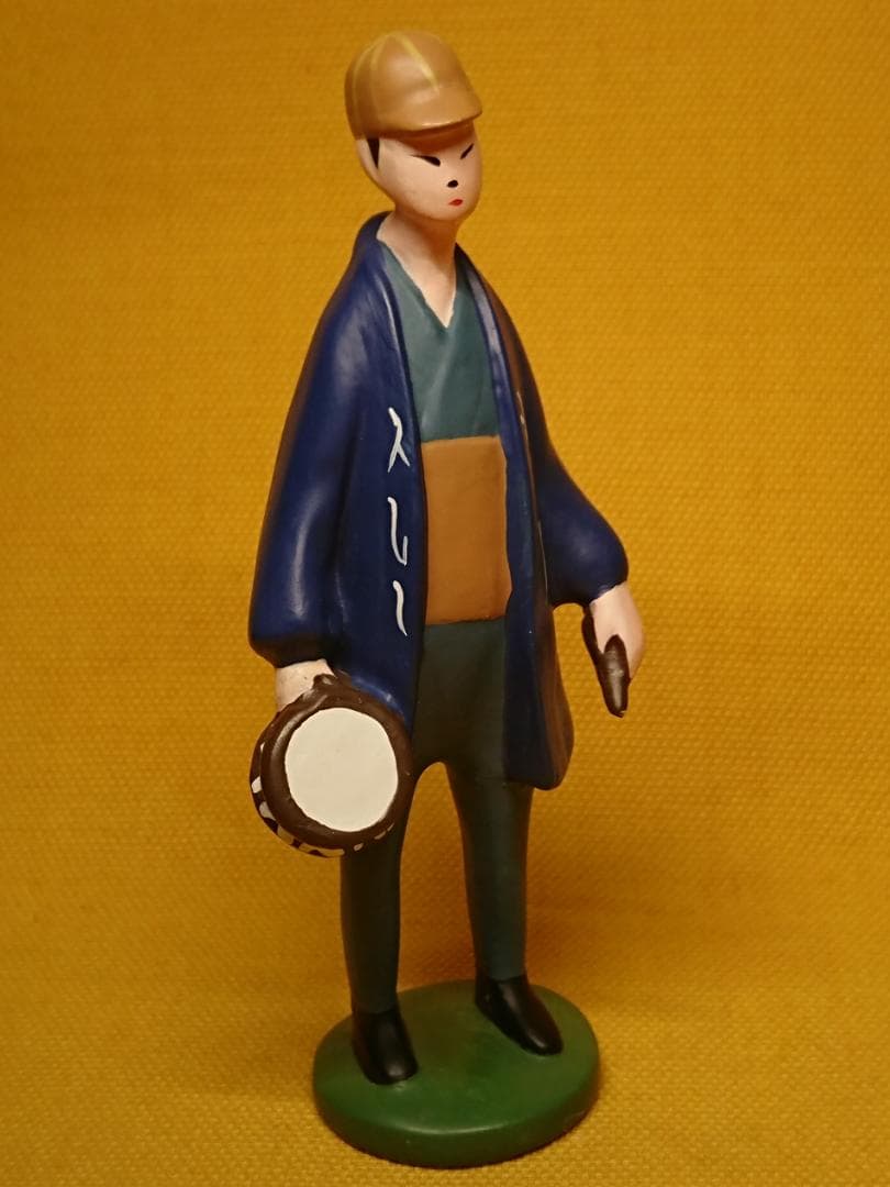 【美品】人形　伊豆の踊子　彫像　置物　インテリア　工芸品　美術品　A2908