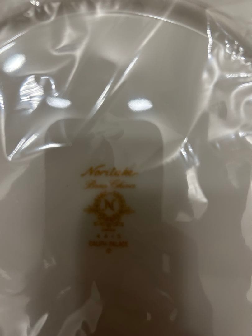 ★最終値下げ！★ナルミボーンチャイナ　大皿&ケーキ皿セット　花柄