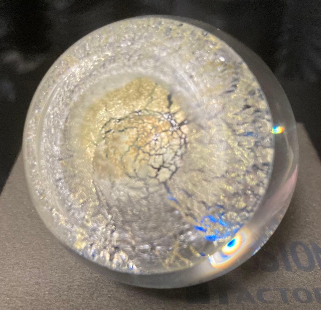 ノグチミエコ 四季球 夏 ◆ ガラス アート オブジェ 【送料無料】