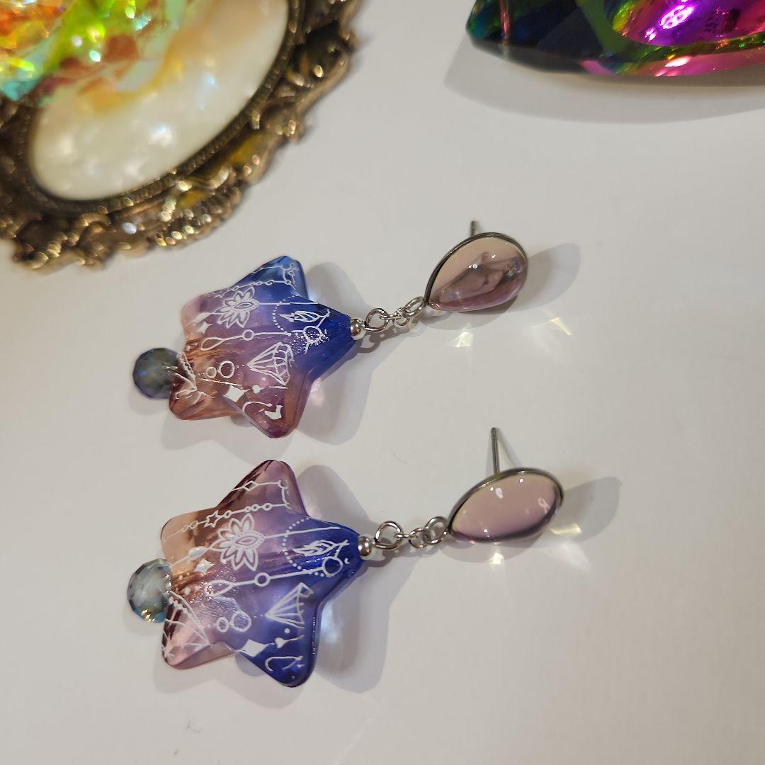 ハンドメイドピアス3231