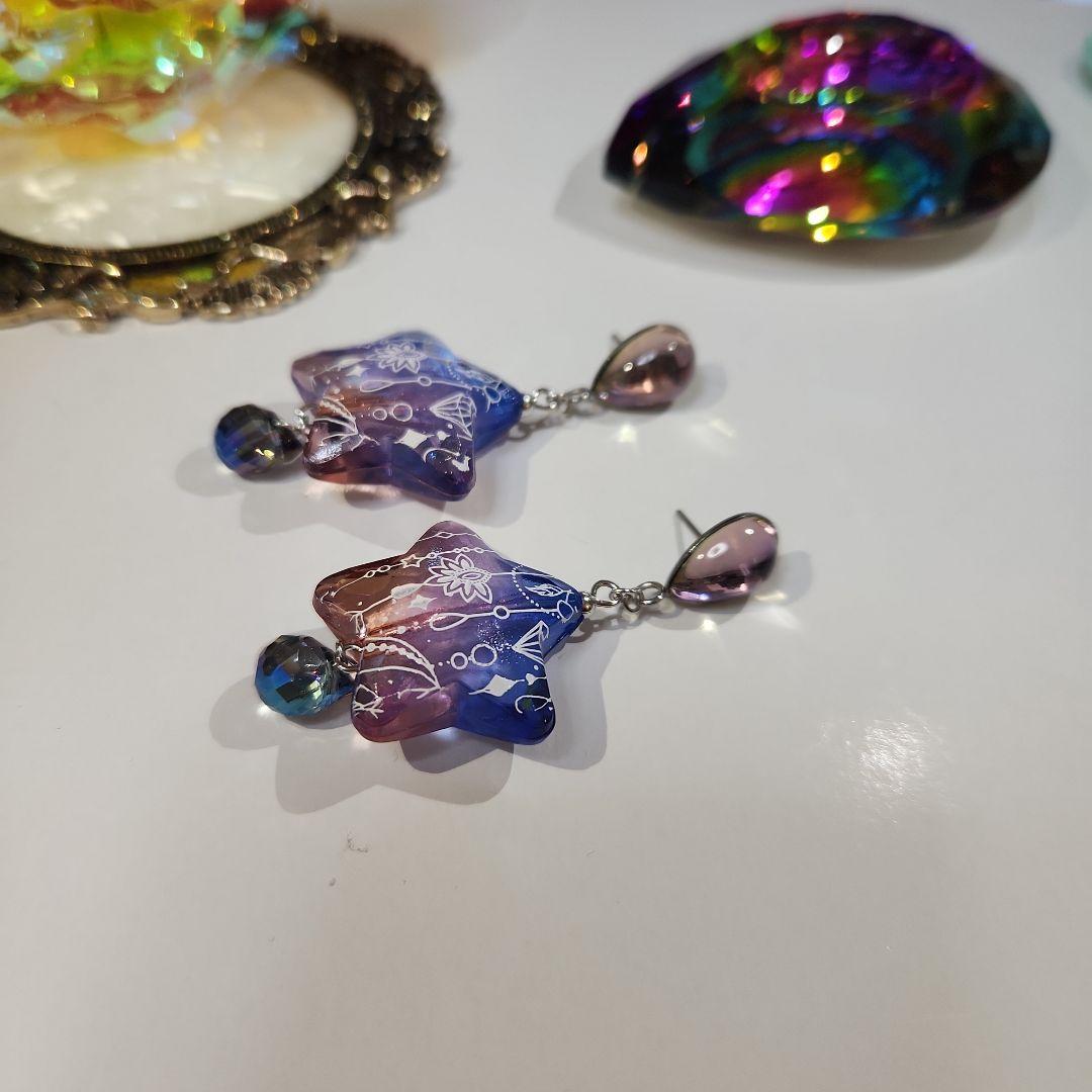 ハンドメイドピアス3231