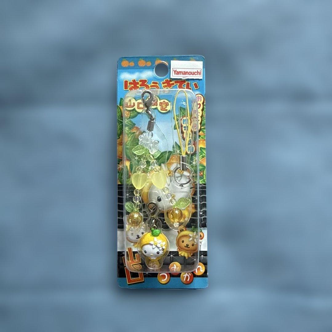 ハローキティストラップ 5点セット新品未開封バラ売り可能一つ1700円になります