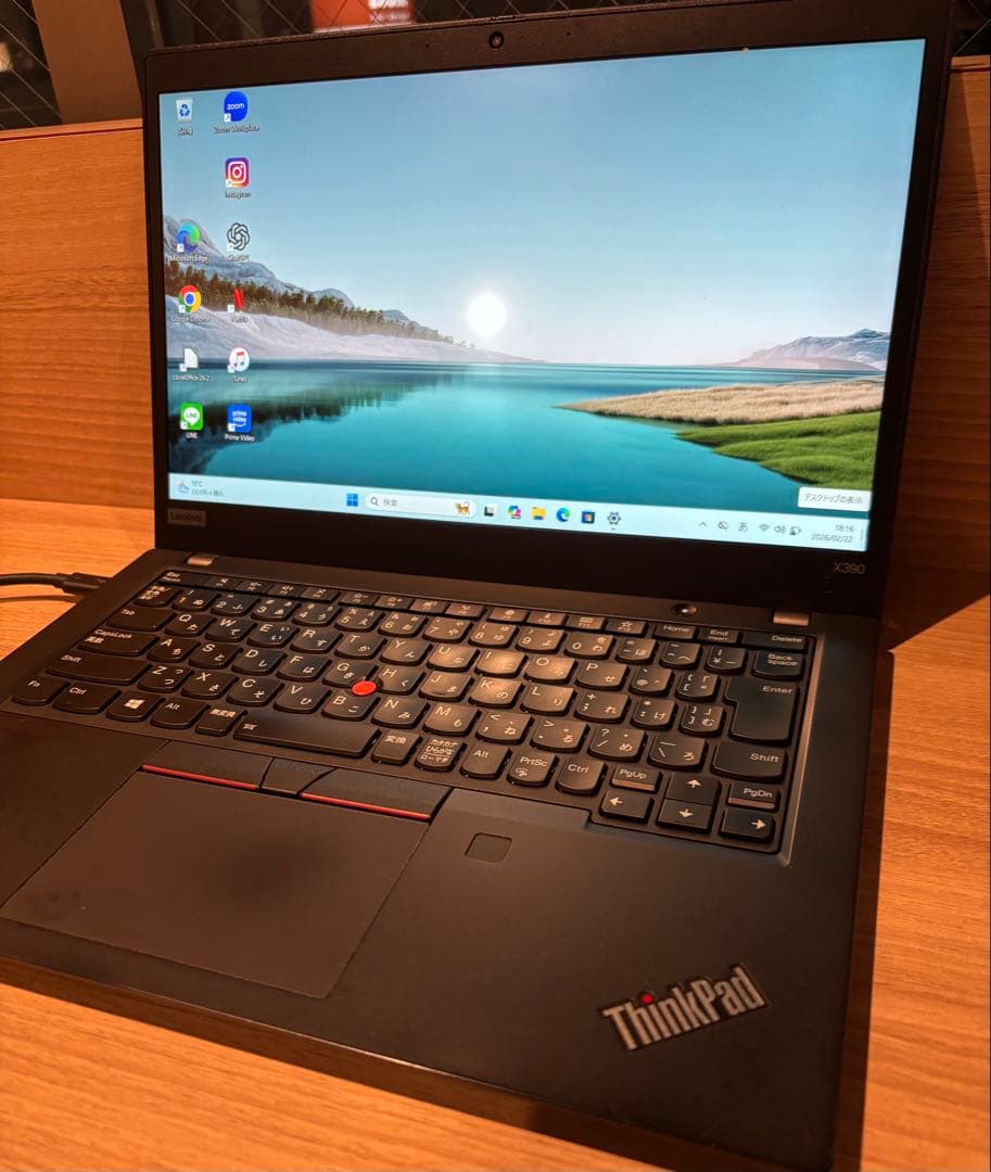 【Corei5】ThinkPad X390 第8世代 SSD256GB