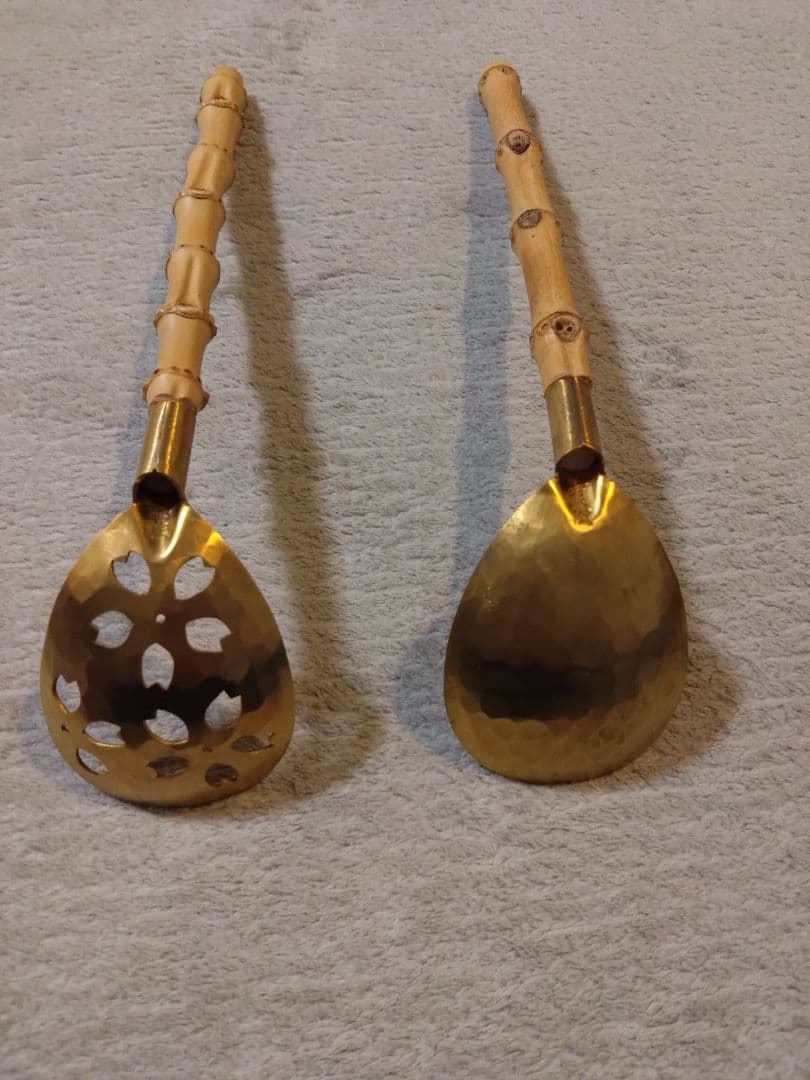 有次 27㎝ 真鍮うどん鍋 チリレンゲ2個付き