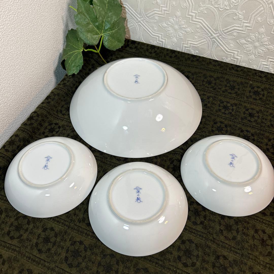 深川製磁　大鉢　小鉢　アンティーク