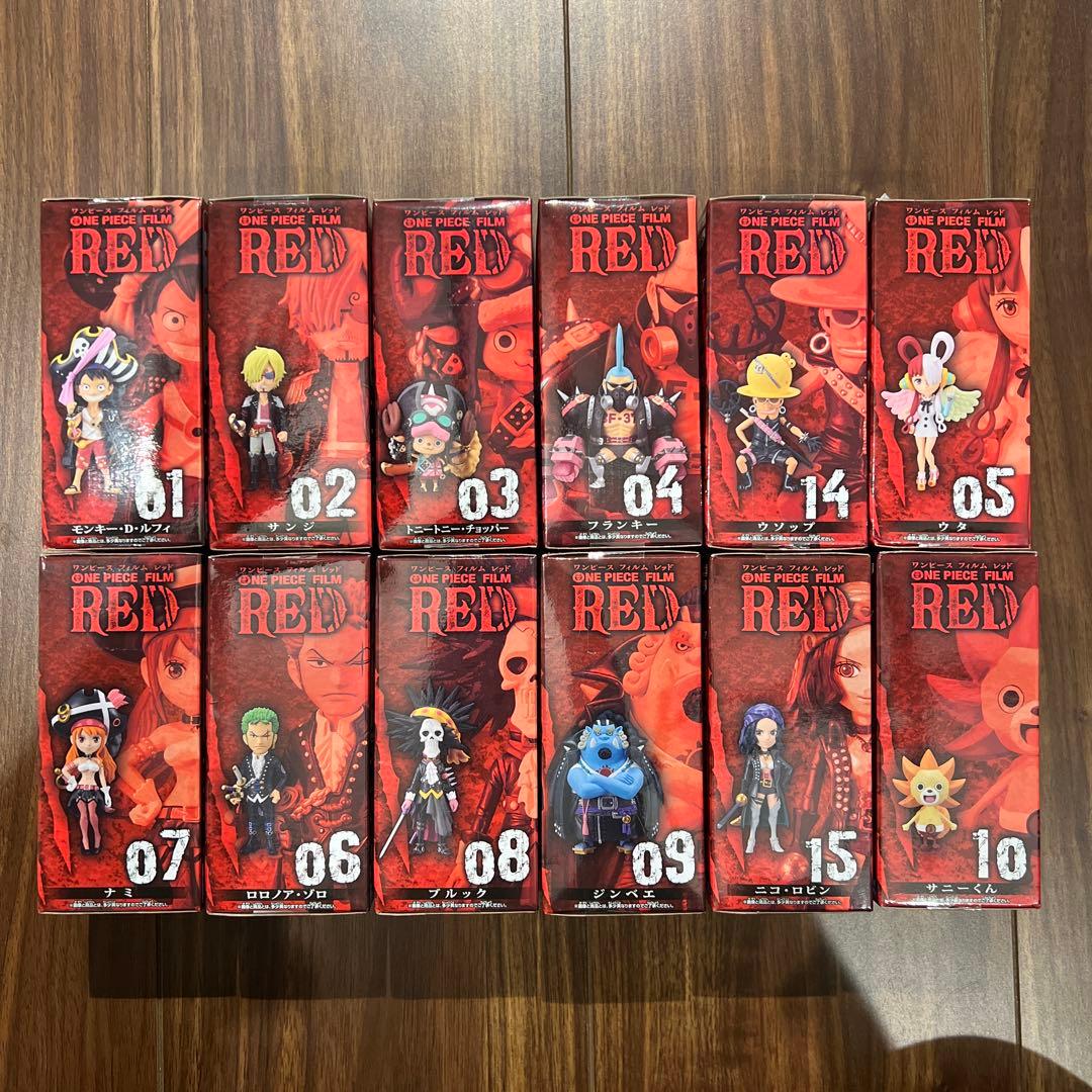 ONE PIECE FILM RED ワーコレ 12体セット