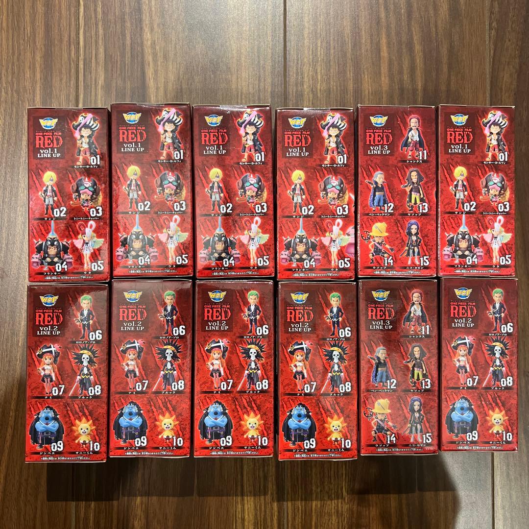ONE PIECE FILM RED ワーコレ 12体セット