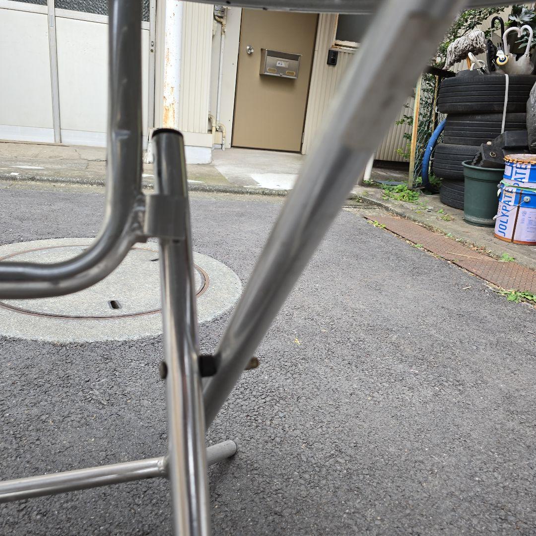 3月1日まで引取り 限定 ９０cm 二個セット 折りたたみ円形テーブル