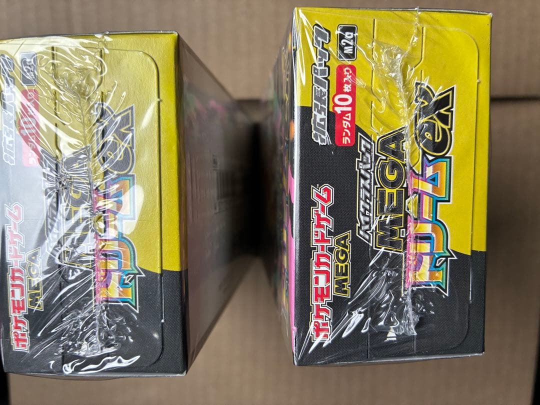 ポケモンカード　　MEGA ドリームex 新品未開封シュリンク付　2BOX