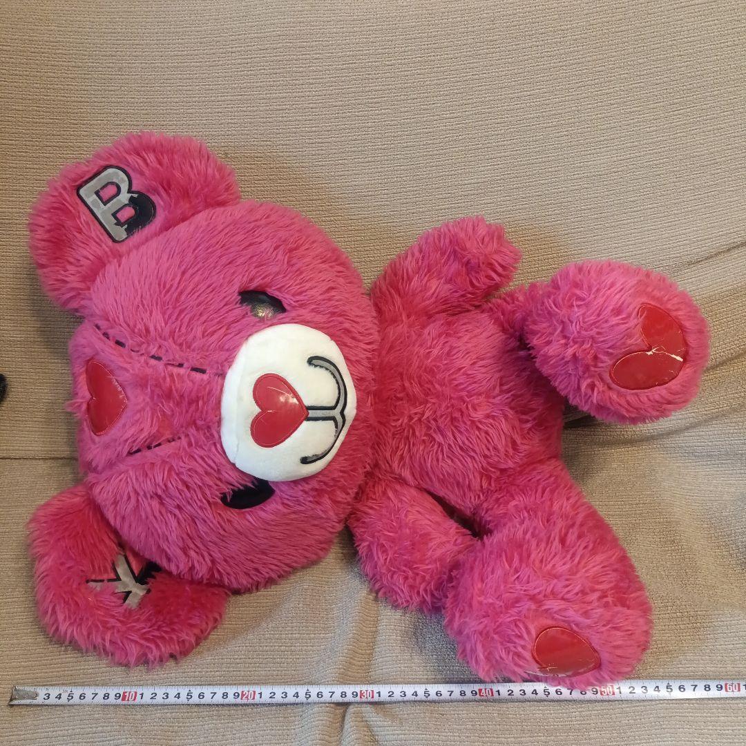 超希少　サンリオ　ドリームテイクルーベア　ピンク ぬいぐるみ　武蔵野銀行　特大