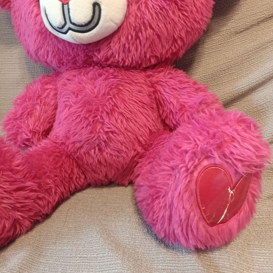 超希少　サンリオ　ドリームテイクルーベア　ピンク ぬいぐるみ　武蔵野銀行　特大