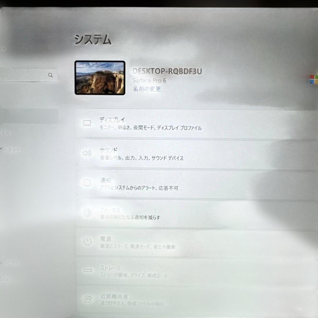 Microsoft Surface Pro 6 128GB キーボード、マウス