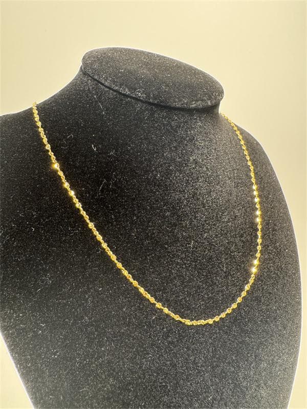 日本製K18ゴールドチェーンネックレス 2.03g