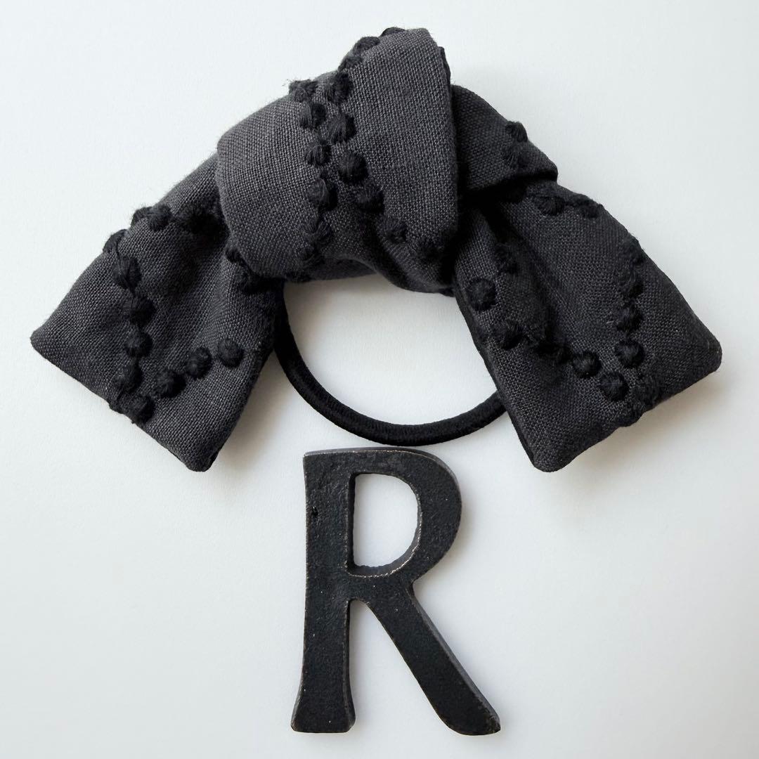 560/ミナペルホネン ヘアゴム /かけら リボン