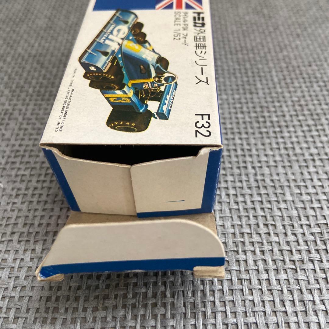 【希少・日本製】トミカ 青箱 F32 タイレル P34 フォード（デカール付）