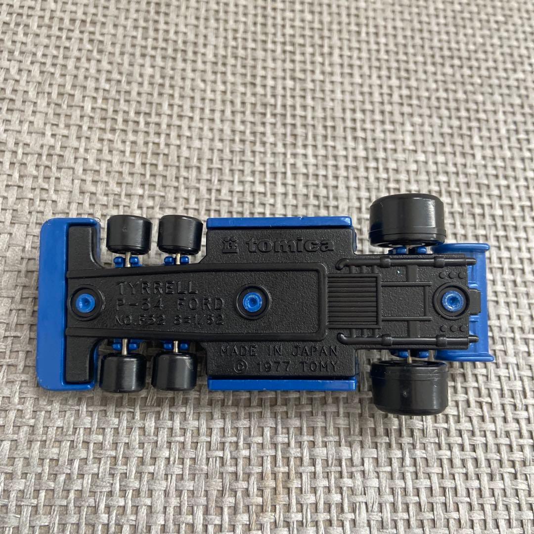 【希少・日本製】トミカ 青箱 F32 タイレル P34 フォード（デカール付）