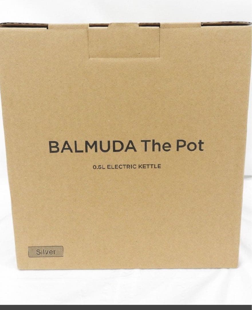 BALMUDA The Pot 0.6L 電気ケトル シルバー　新品未使用