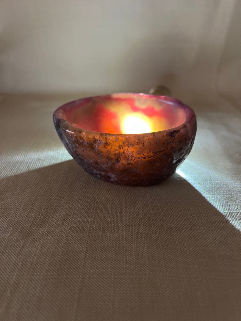 玛瑙置物 彫刻 天然石