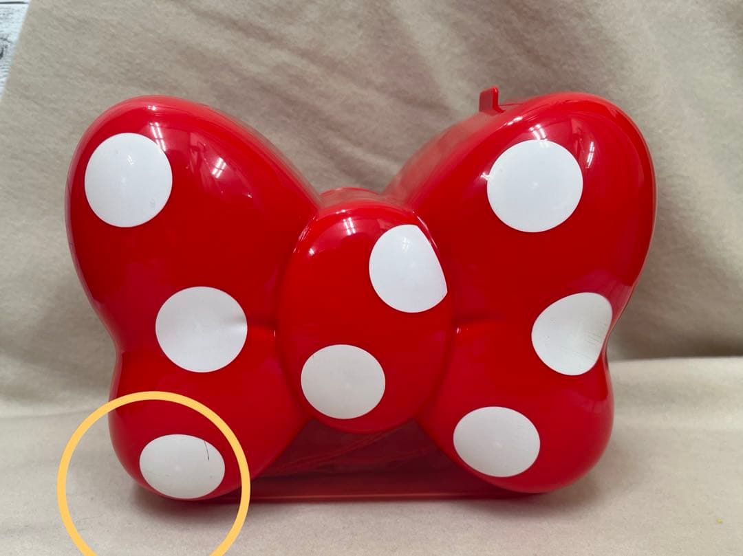 ディズニー ポップコーンバケット ミニー　赤とピンク2個セット