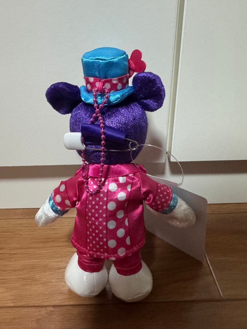 お顔厳選！】ミニーファンダーランド　ミッキー&ミニーぬいぐるみバッジ