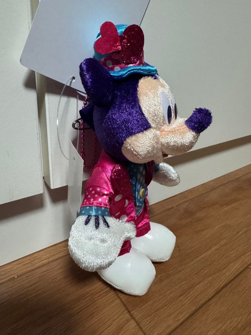 お顔厳選！】ミニーファンダーランド　ミッキー&ミニーぬいぐるみバッジ