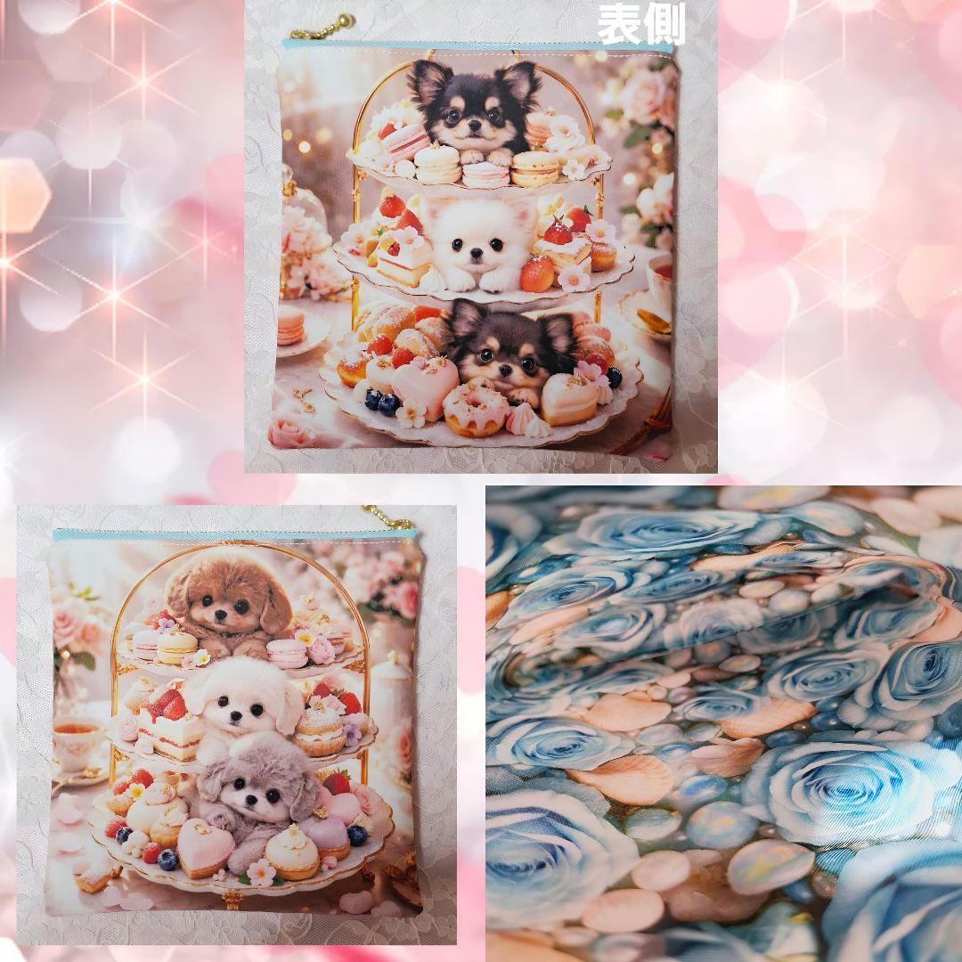 コスメ大好き様♥️リクエストオーダーページ⑥両面パネルフラットポーチ