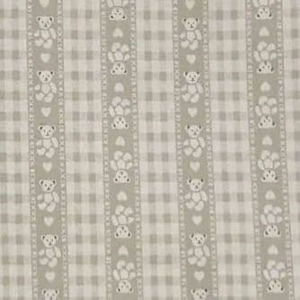 防災頭巾カバー 背もたれ テディベア ベージュ 　上履き袋追加