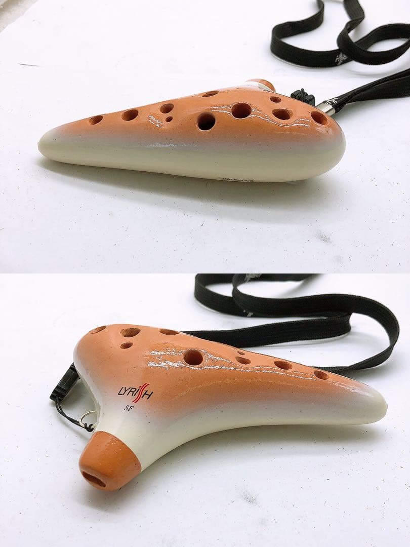 ③オカリナ★LYRISH SF ケース付き★ライリッシュ 吹奏楽器 趣味