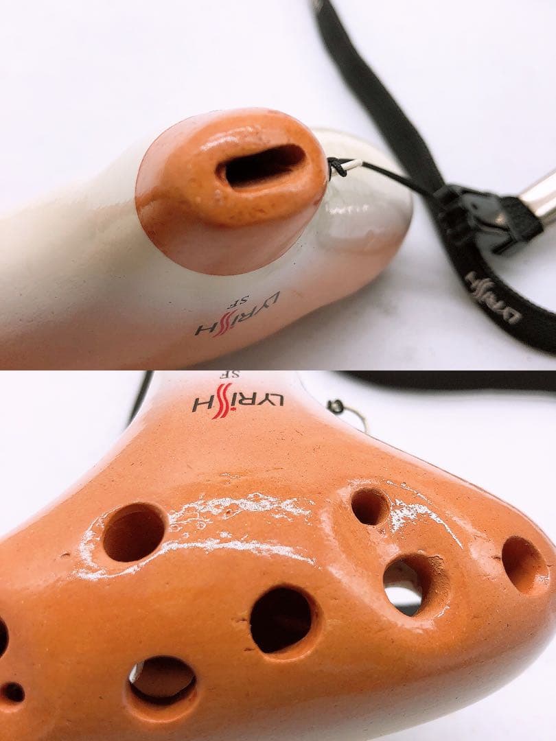 ③オカリナ★LYRISH SF ケース付き★ライリッシュ 吹奏楽器 趣味